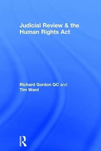 Judicial Review & the Human Rights Act cover