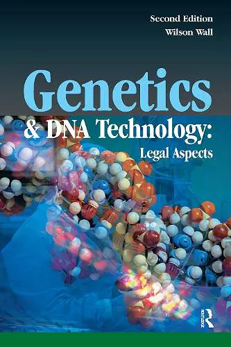 Genetics and DNA Technology: Legal Aspects cover