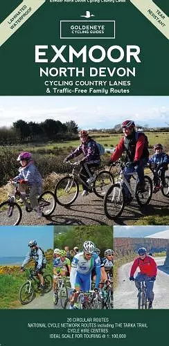 Exmoor North Devon: Cycling Country Lanes & Traffic-Free Family Routes cover