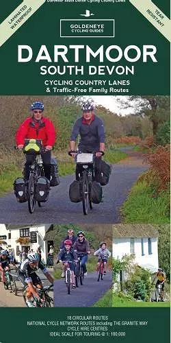 Dartmoor South Devon Cycling Country Lanes & Traffic-Free Family Routes cover