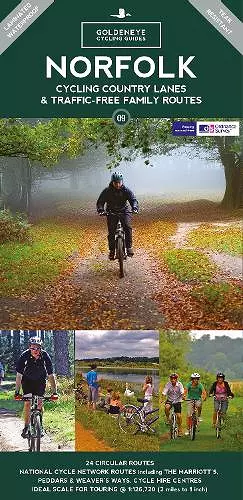 Norfolk Cycling Country Lanes Map cover