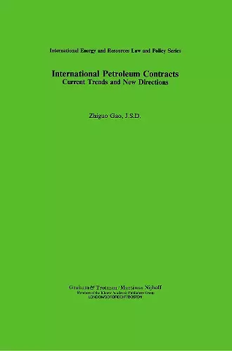 International Petroleum Contracts cover