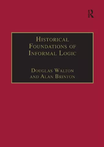 Historical Foundations of Informal Logic cover