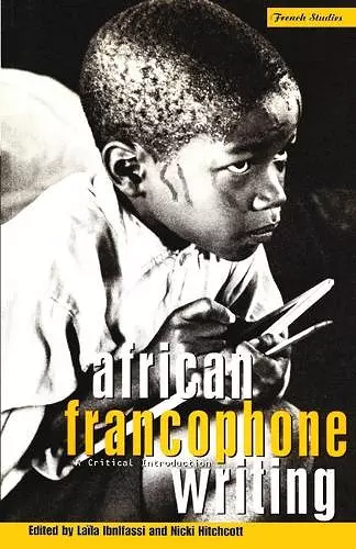 African Francophone Writing cover