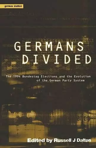 Germans Divided cover