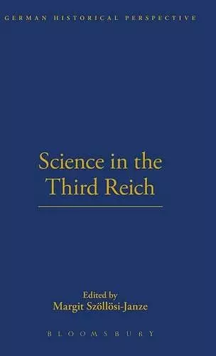Science in the Third Reich cover