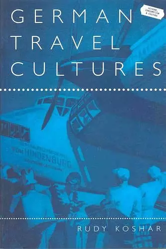 German Travel Cultures cover