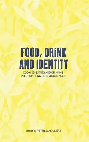Food, Drink and Identity cover