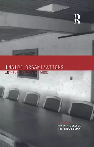 Inside Organizations cover