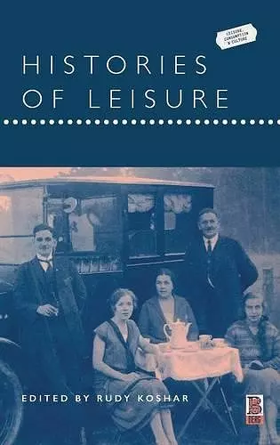 Histories of Leisure cover