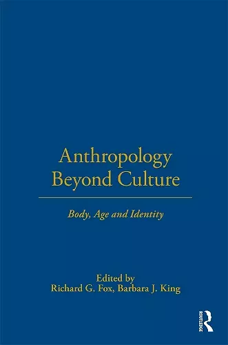 Anthropology Beyond Culture cover