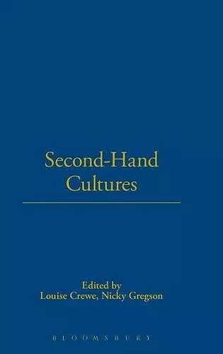 Second-Hand Cultures cover