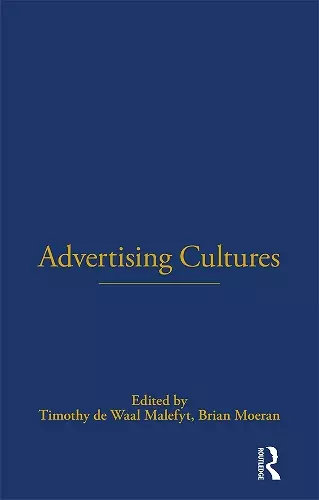 Advertising Cultures cover