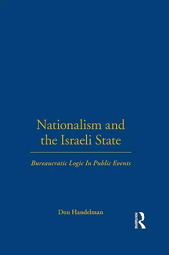 Nationalism and the Israeli State cover