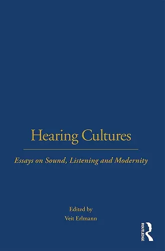 Hearing Cultures cover