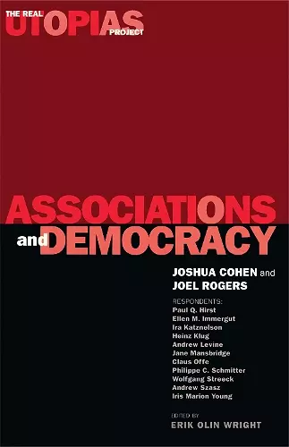 Associations and Democracy cover