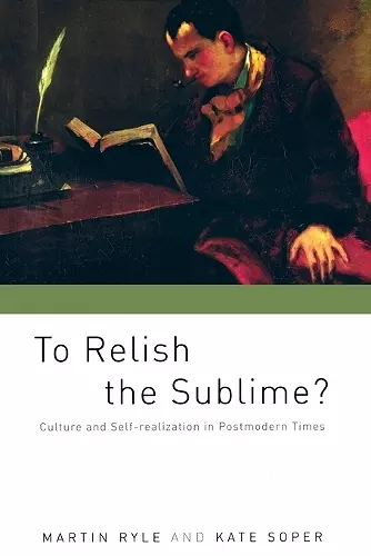 To Relish the Sublime? cover