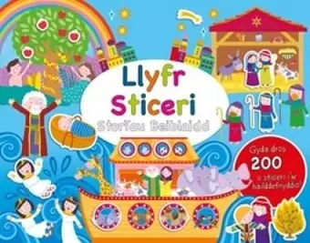 Llyfr Sticeri Storïau Beiblaidd cover