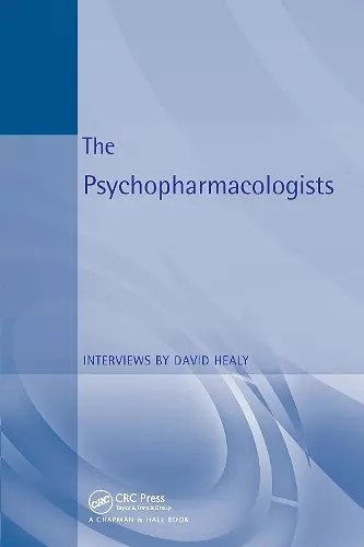 The Psychopharmacologists cover