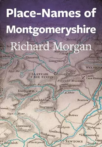 Place-Names of Montgomeryshire cover