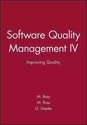 Software Quality Management IV cover