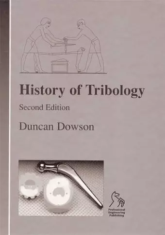 History of Tribology cover