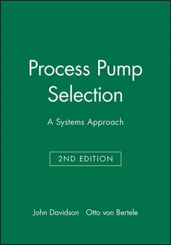 Process Pump Selection cover