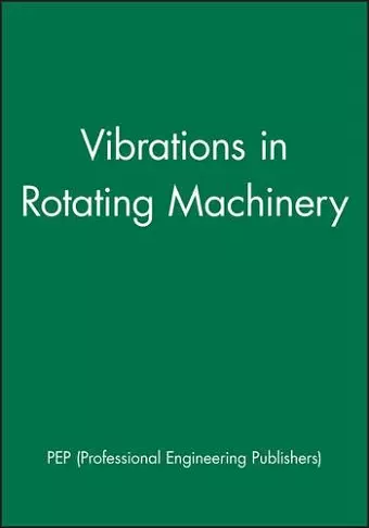 Vibrations in Rotating Machinery cover