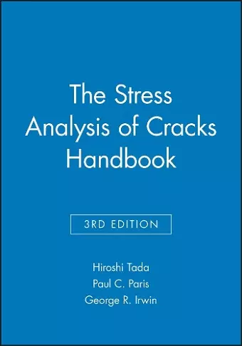 The Stress Analysis of Cracks Handbook cover