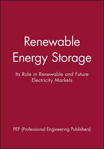 Renewable Energy Storage cover