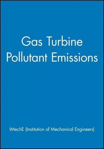 Gas Turbine Pollutant Emissions cover