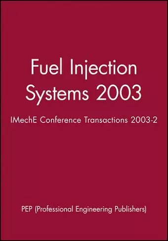 Fuel Injection Systems 2003 cover