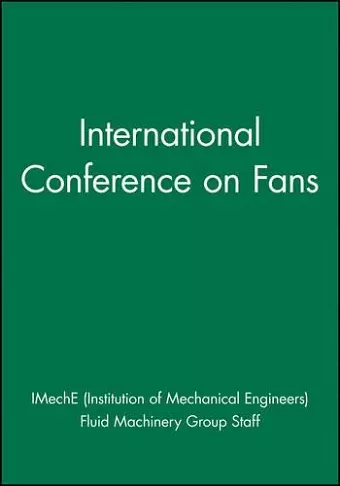 International Conference on Fans cover