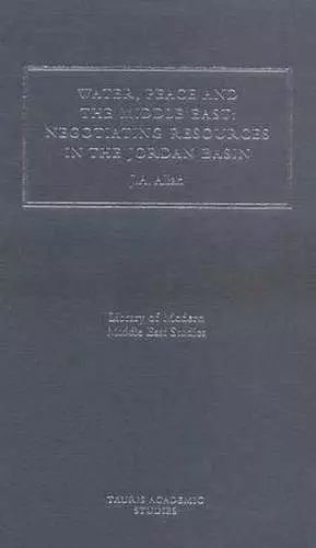 Water, Peace and the Middle East cover