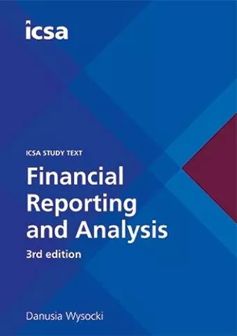 CSQS Financial Reporting and Analysis, 3rd edition cover