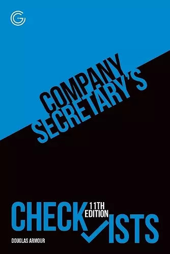 Company Secretary's Checklists, 11th edition cover