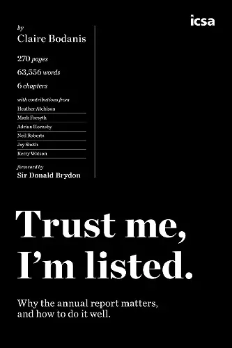 Trust me, I'm listed cover