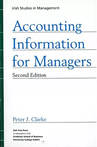 Accounting Information for Managers cover