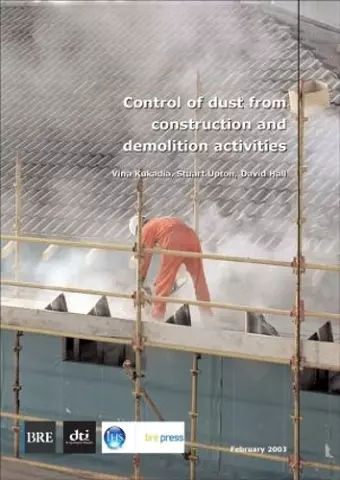 Control of Dust From Construction and Demolition Activities cover