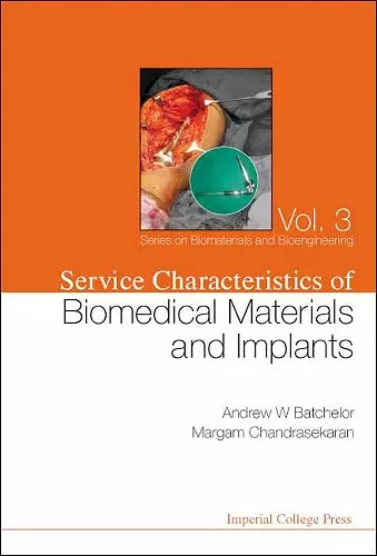 Service Characteristics Of Biomedical Materials And Implants cover