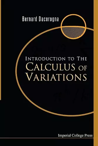 Introduction to the Calculus of Variations cover