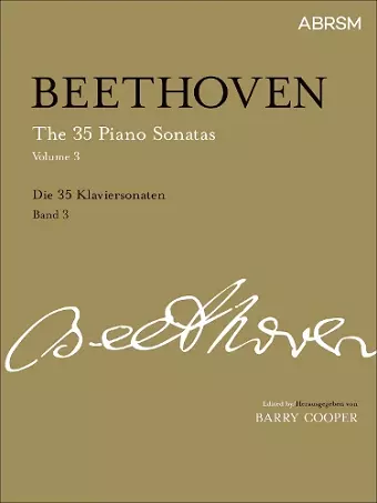 The 35 Piano Sonatas, Volume 3 cover