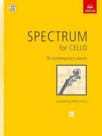 Spectrum for Cello with CD cover