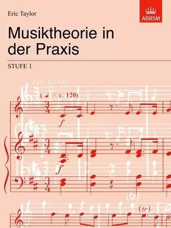 Musiktheorie in der Praxis Stufe 1 cover