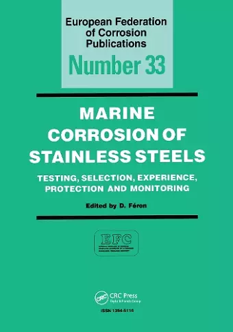 Marine Corrosion of Stainless Steels cover