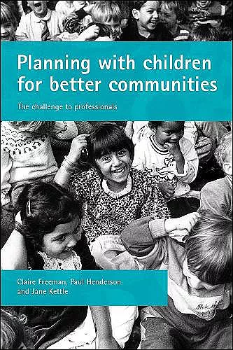 Planning with children for better communities cover