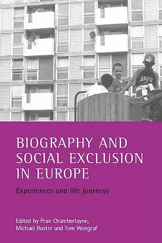 Biography and social exclusion in Europe cover