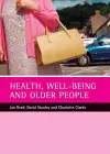 Health, well-being and older people cover