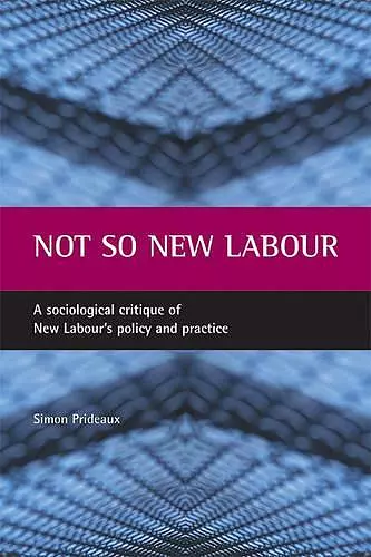 Not so New Labour cover