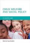 Child welfare and social policy cover
